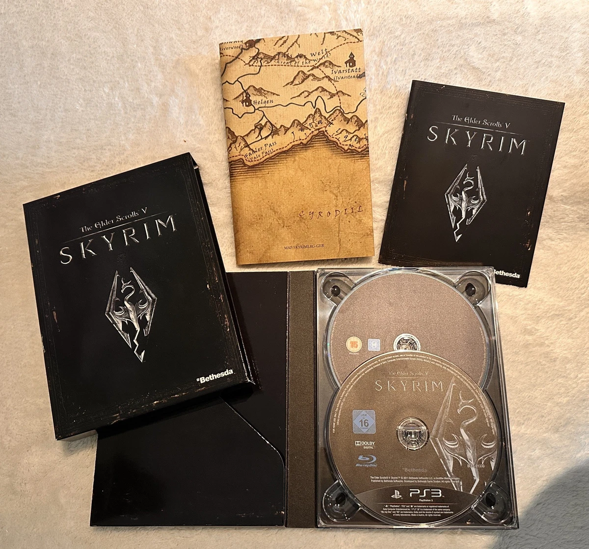 The Elder Scrolls V Skyrim (Bethesda) - Promo Press - Sony PlayStation