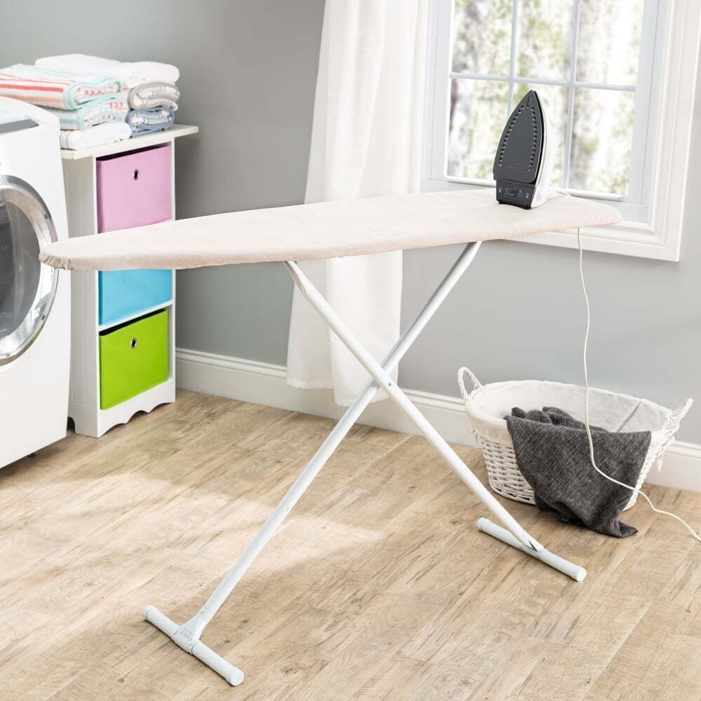 Ing Board With Pad And Cover Adjustable Height Steel Frame L