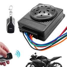 125dB Electric Motorcycle Anti-Theft Vibration alarm Bike Alarm Remote Security 