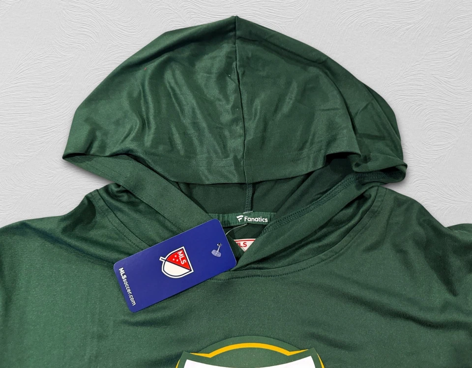 Fanatics PORTLAND TIMBERS MLS Soccer Pullover Sweatshirt Hoodie - Medium - NWT - Image 4 of 4