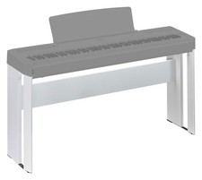 B-WARE Praktischer Keyboardständer weiß in schlichtem Design für das P-515 Piano