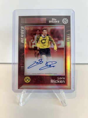 2025 Topps Decades, Lars Ricken, Red Auto, 06/10