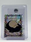 SNORLAX 1999 MERLIN POKEMON STICKER #S22 PRISM HOLOGRAPHIC SPARKLE Q6233