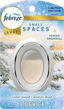 Small Spaces Air Freshener, Odor-Fighting, Srne Snowfall, 1ct