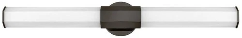 Hinkley Facet 32" Wide Black Oxide LED Bath Light - Picture 1 of 10