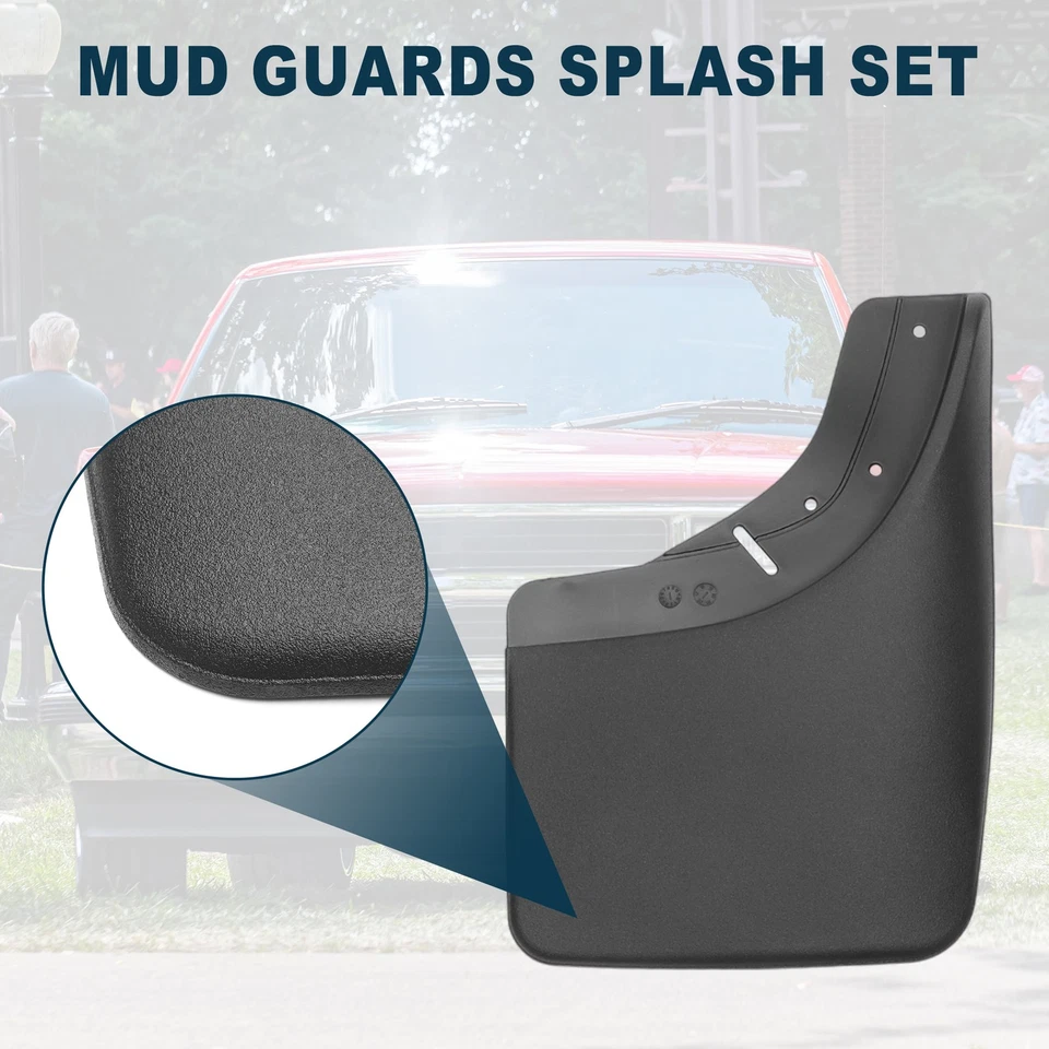 Mud Flap Splash Guard Mud Guard for Chevrolet for GMC C1500 K1500 C2500 K2500 - Image 3 of 4