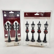 Enchanted Forest Set Of 6 Street Lamps NEW IN PACKAGE
