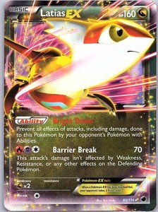 Latias EX 85/116 Plasma Freeze - Pokemon Card - NM
