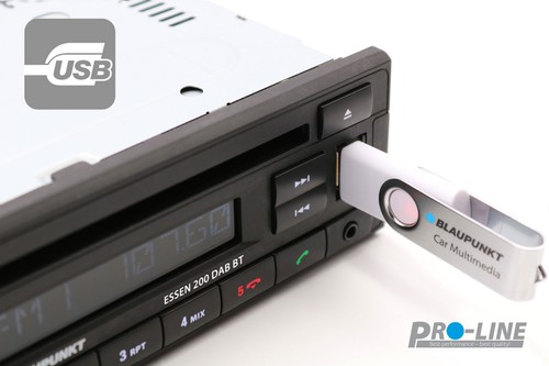 Blaupunkt USB MP3 Bluetooth DAB CD Autoradio für Audi A2 A3 8L 99-00 A4 B5 99-01 - Bild 6 von 9