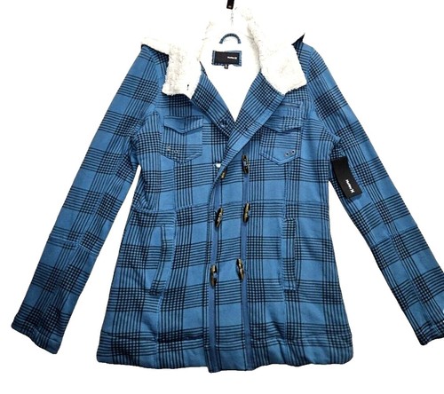BURBERRY Blue Label Pea Coat Jacket Blouson Women Size 36 Nova