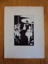 Aubrey Beardsley 1899 litho 'Design for Frontispiece of Plays by John Davidson'