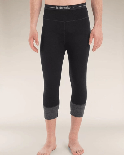 Icebreaker Men's Merino 260 ZoneKnit 3/4 Thermal Leggings Medium NWT