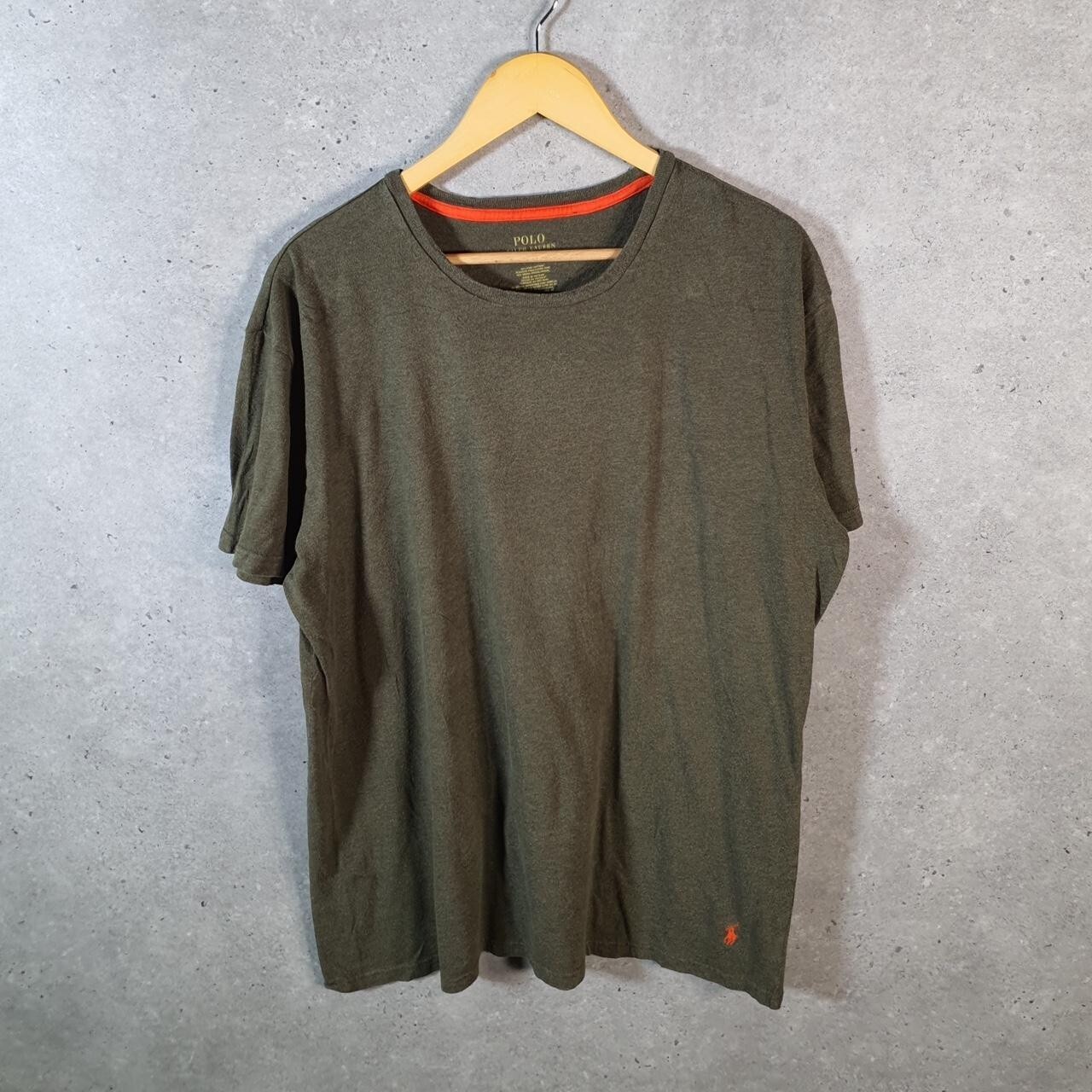 Polo Ralph Lauren vintage uomo XL verde kaki ricamato pony classica