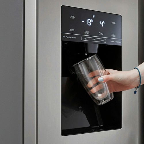 Hisense RS694N4TZF PureFlat 91cm Frost Free American Fridge Freezer