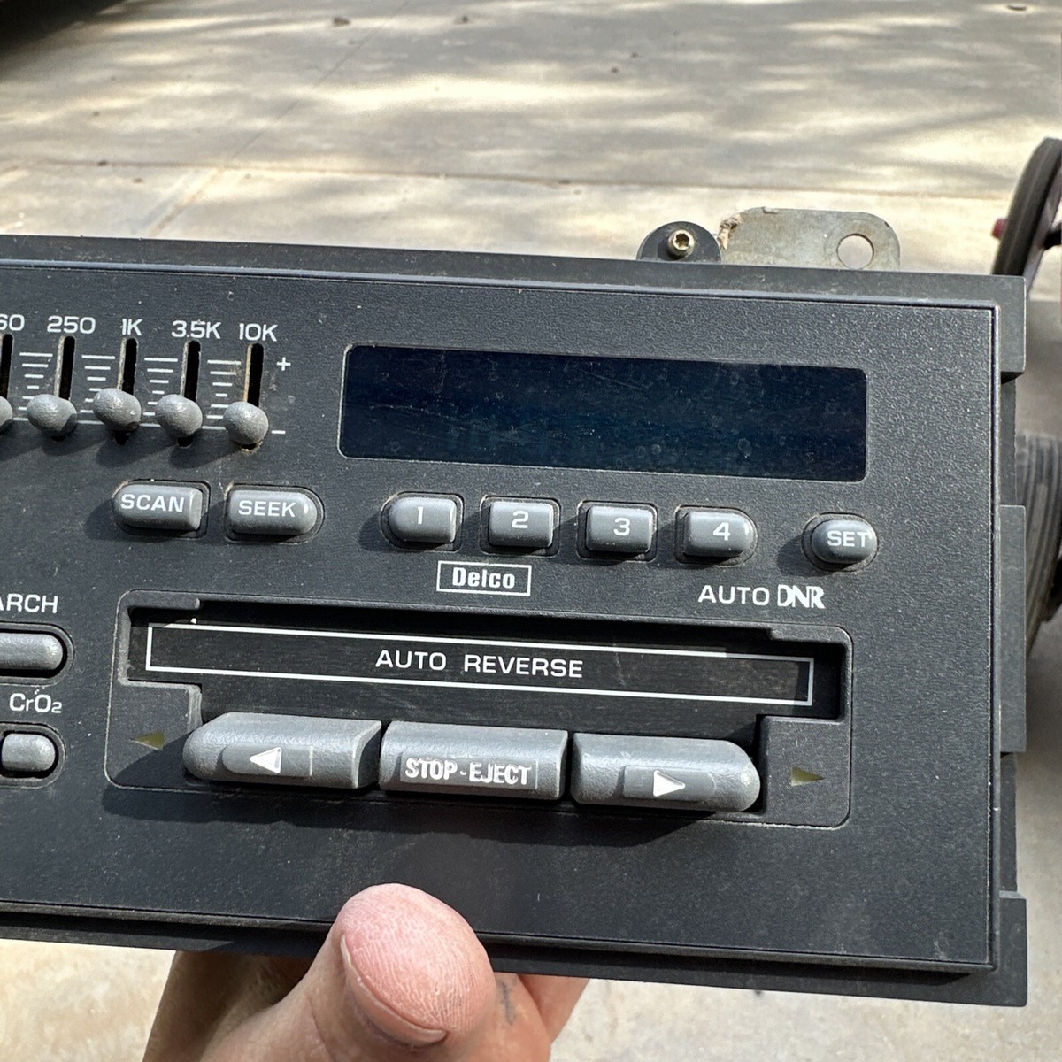 1996 90s Delco AM/FM Cassette Radio OEM Factory Head Unit Chevy