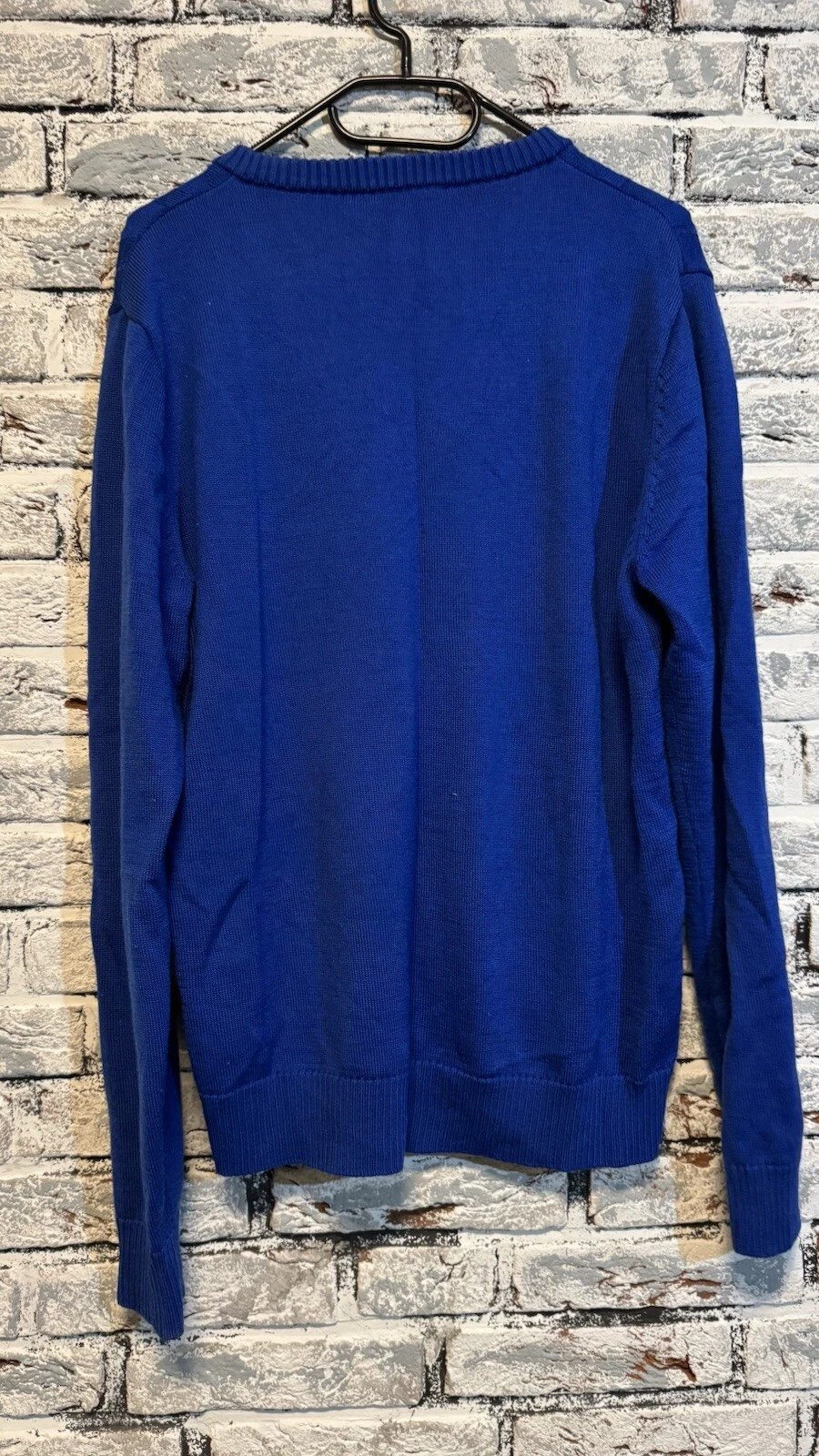 Versace Jeans Maglione Blu Uomo M Sweater Hoodie