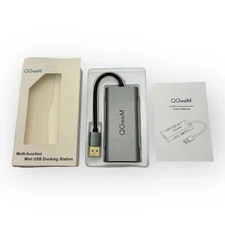 QGeem 7 in 1 Multi-function Mini USB to HDMI Adapter USB3.0 SD  Docking Station