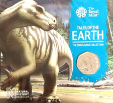 Dinosaur Tales Of The Earth IGUANODON  2020  Royal Mint 50p Coin