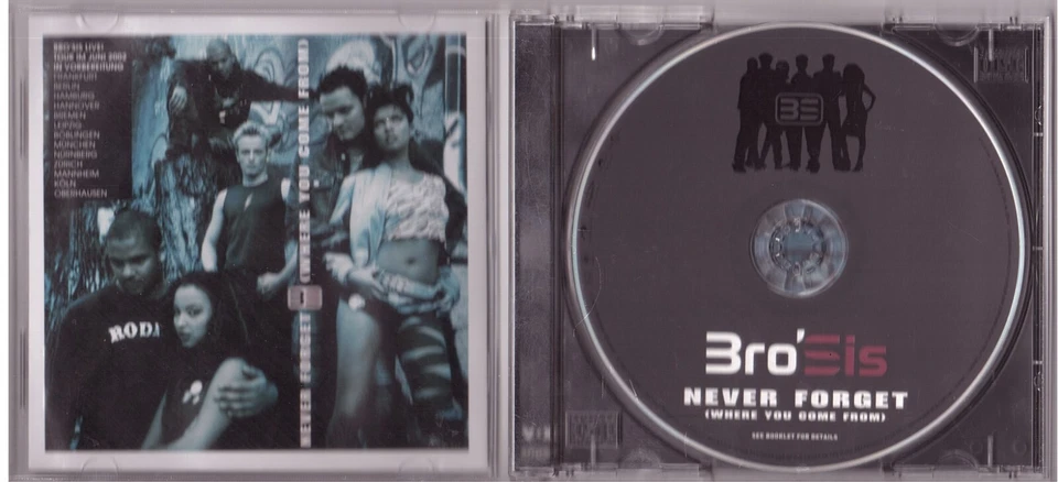 Bro'Sis - Never Forget (Where You Come From) (CD 2002) - Bild 3 von 3