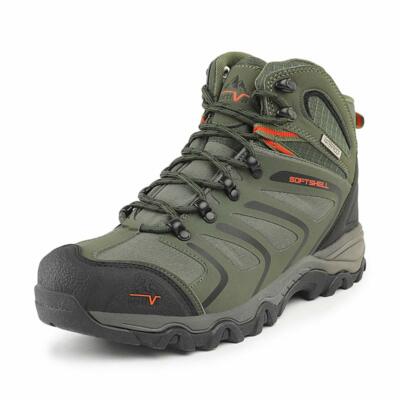 NORTIV 8 Men's Hiking Boots Outdoor Lightweight Waterproof Non Slip Travel Shoes
