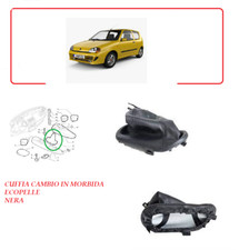 PER FIAT SEICENTO  CUFFIA E CORNICE  LEVA CAMBIO NERA  DAL 1998 AL 2006  600