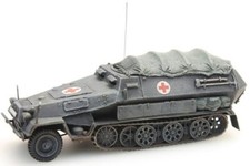 HO Artitec Minitanks 7th Panzer Army Half Track A1743.387.73-AM Hand Painted