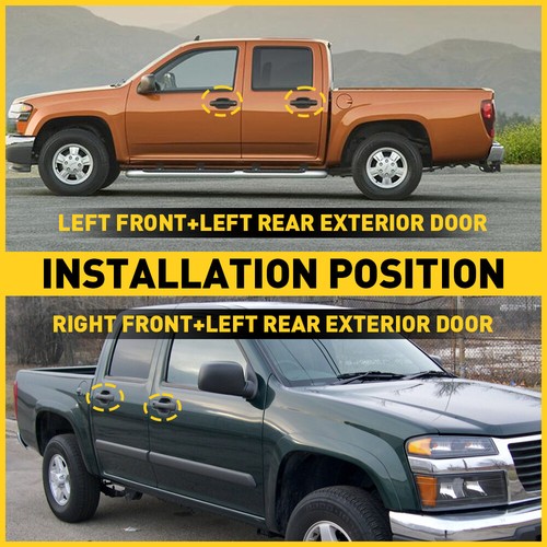 For Chevrolet 2004-2012 Colorado Door Handle Exterior Outside Front Right Side - Foto 34 di 43