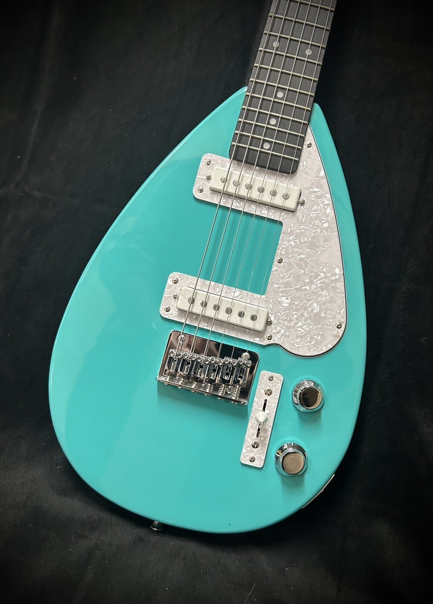 VOX Mark III Mini Paisley Electric Guitar Black with Gig Bag for