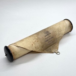 ANTIQUE 1901 ANGELUS PLAYER PIANO ROLL 25052 A RUNAWAY GIRL WALTZ MONCKTON USA