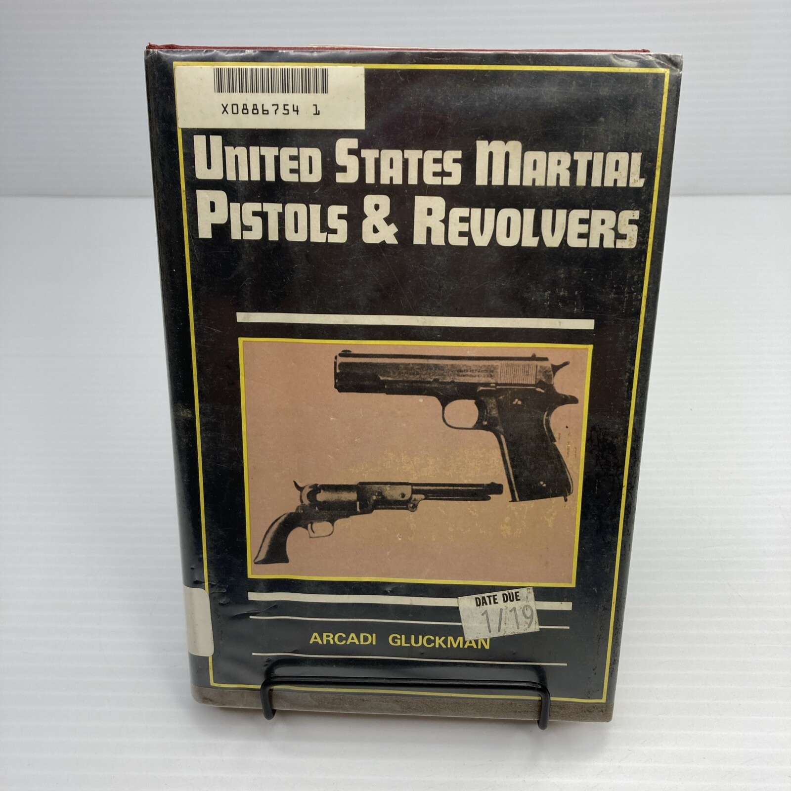 United States Martial Pistols & Revolvers Arcadi Gluckman 1956 Ex-Library HC