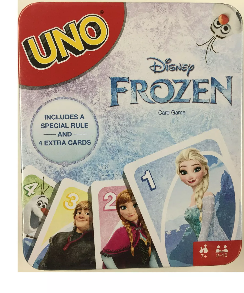 Mattel UNO: Frozen Family Engraçado Entretenimento Tabuleiro