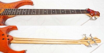 Ibanez BTB-400QM 6-String Bass Red Multi-String Bass Used