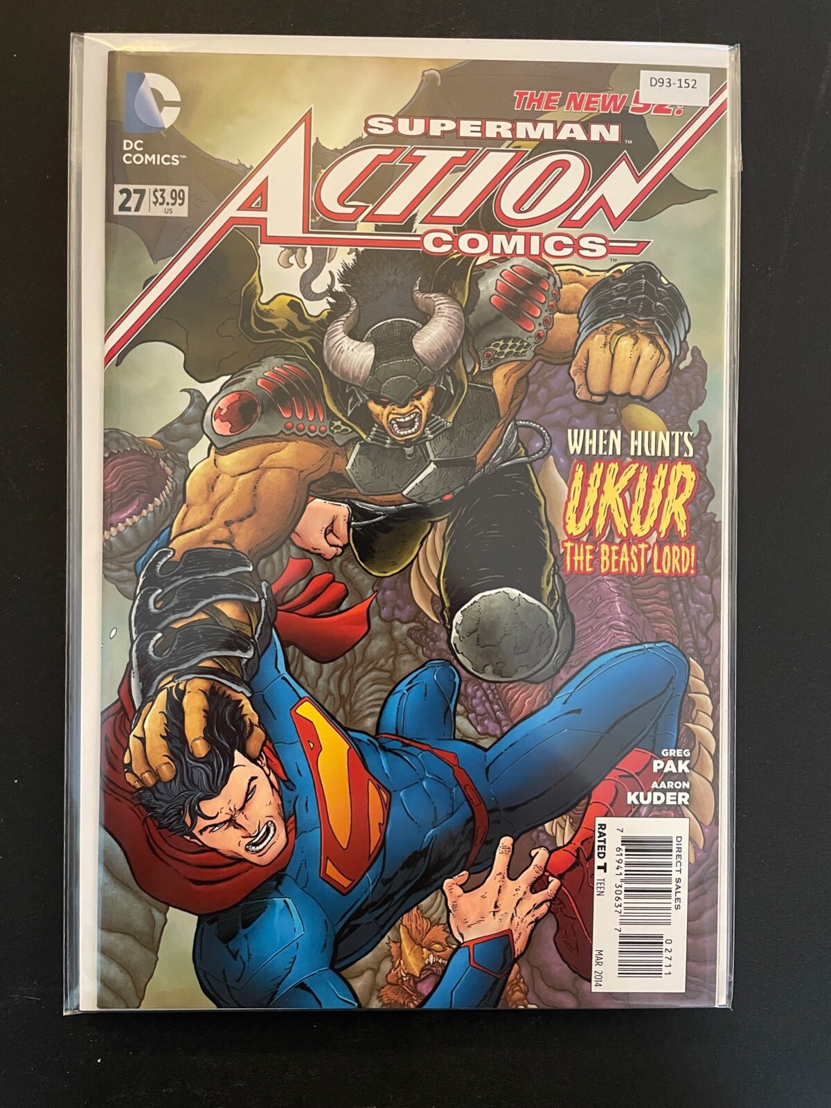Action Comics vol.2 #27 2014 High Grade 9.0 DC Comic Book D93-152 | eBay