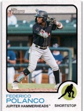 FEDERICO POLANCO 2022 Topps Heritage Minors #6 Marlins