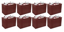 Trojan T-1275 T1275 12V 150Ah GC12 Deep Cycle Battery Set of 8 