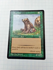 MTG Bear Cub Mystery Booster - Portal Second Age 002/012 Regular Common - Pics