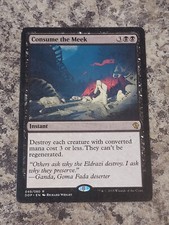 Consume the Meek Duel Deck Zendikar vs Eldrazi Magic the Gathering MTG Nice!