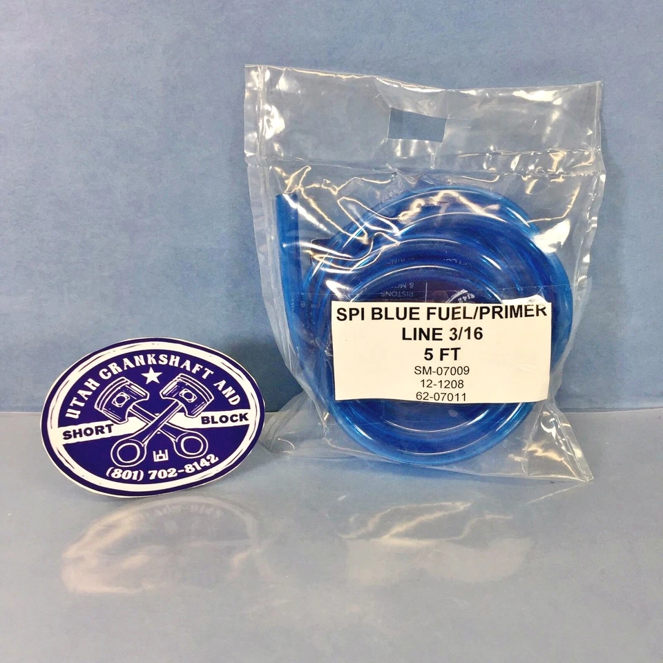 NUEVO SPI BLUE FUEL LINE ID 3/16" PRECORTADO A 5 FT KAWASAKI HONDA SUZUKI KTM Foto 3 de 4