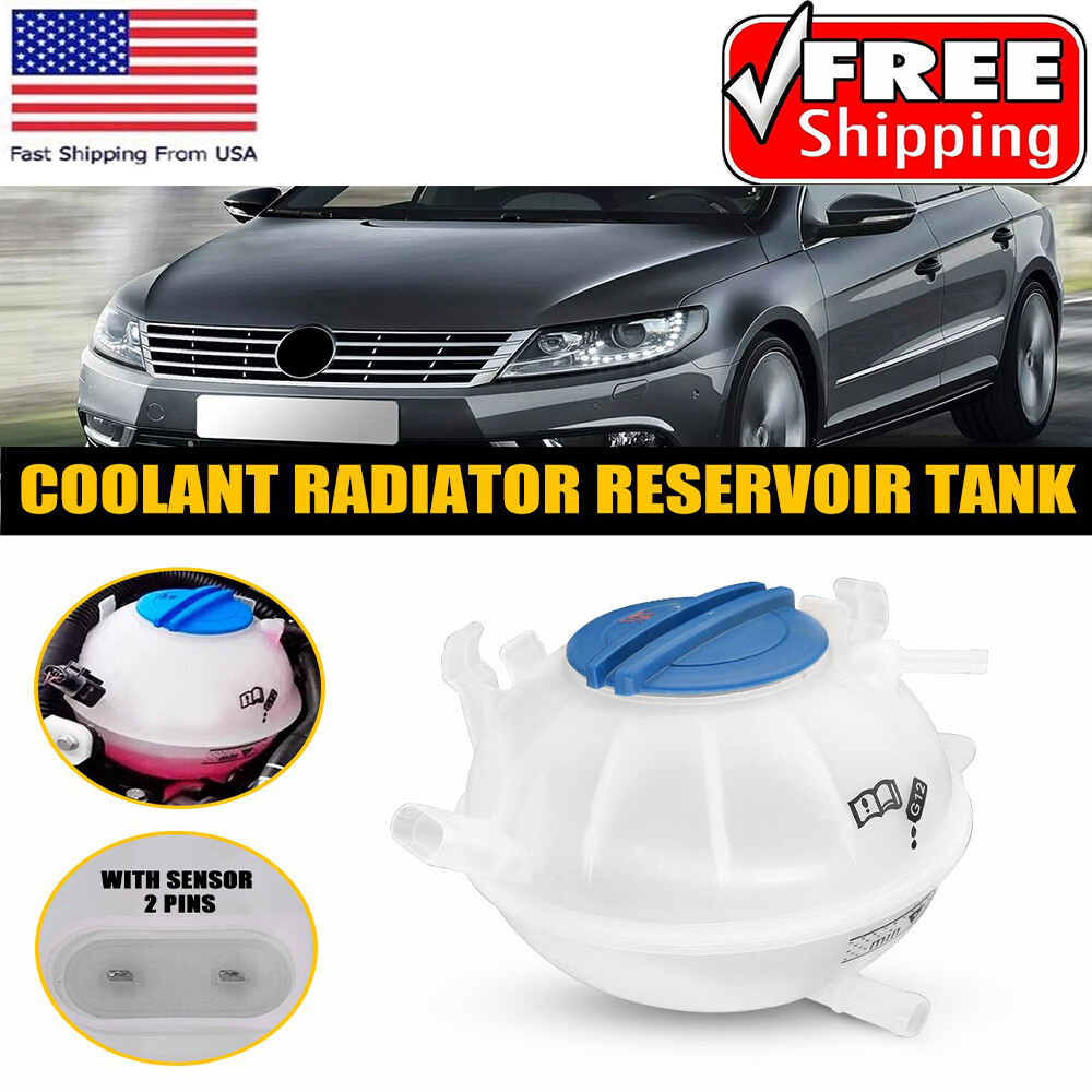 For A3 Q3 Quattro TT R32 Quattro Radiator Water Coolant Overflow Tank Reservoir