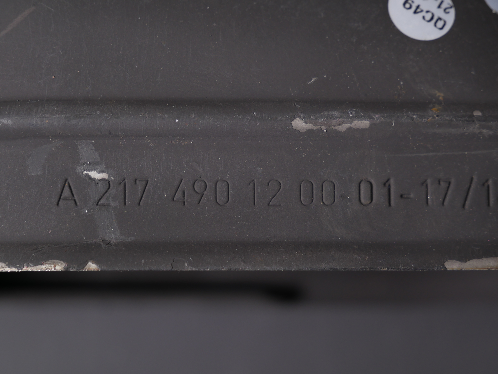 Mercedes AMG Endrohrblende Endrohrabdeckung Auspuff Rechts C217  