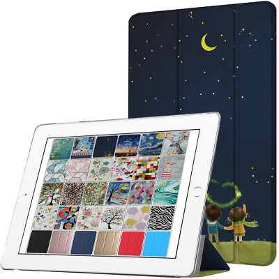iPad 9.7 Air 5 4 3 2 1 5th 6th 7.9 10.2 10.5 10.9 Sleep/Wake PC Cover Night Sky