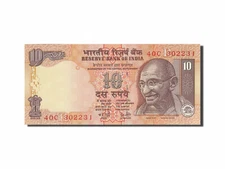 [#262349] Banknote, India, 10 Rupees, 2005-2006, 2006, KM:95a, UNC(65-70)