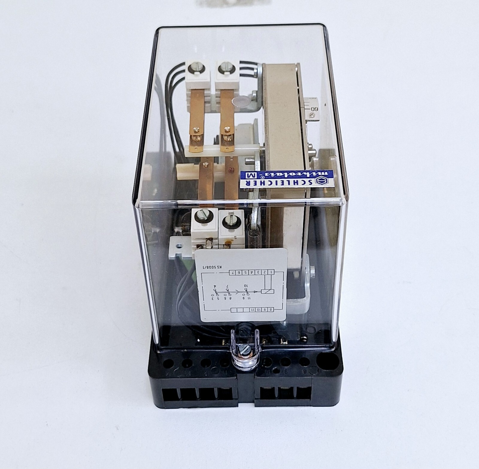 Schleicher MZU231 Time Relay 110-125 VDC 6-60s