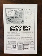 1915 vintage original ad American Rolling Mill Co. Middletown, Ohio 