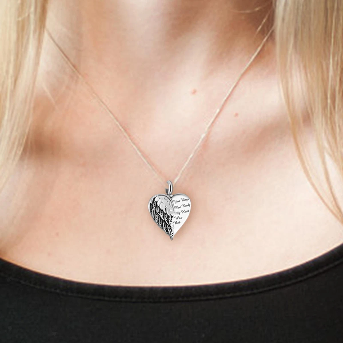 Stylish Memorial Ash Pendant Creative Locket Remembrance for Loved Ones