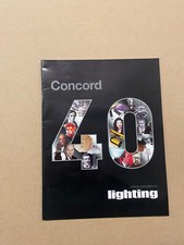 Concord 40 Anniversary Lighting Supplement - March 2008 - Paperback