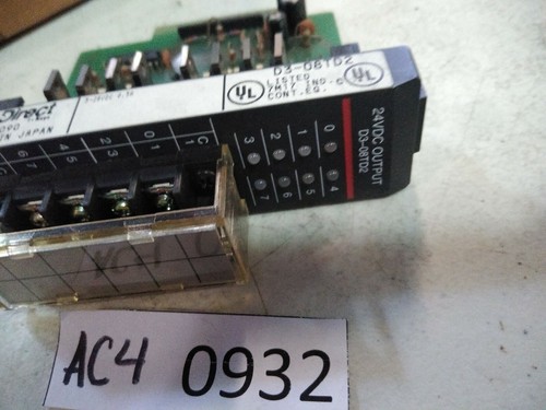 PLCDIRECT KOYO D3-08TD2 5090 24VDC OUTPUT MADE IN JAPAN D308TD2 - Picture 4 of 10