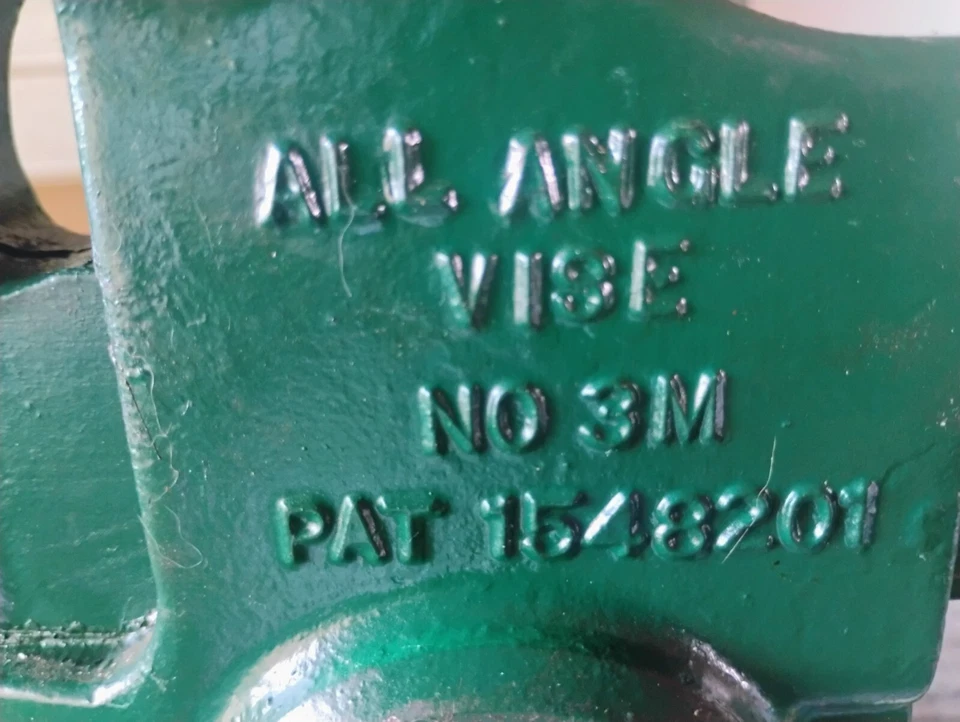 👀SOLO UNO QUE ENCONTRARÁS🔥1925🔥Fray Mershon todo ángulo 3m tornillo de banco vintage  Foto 3 de 4