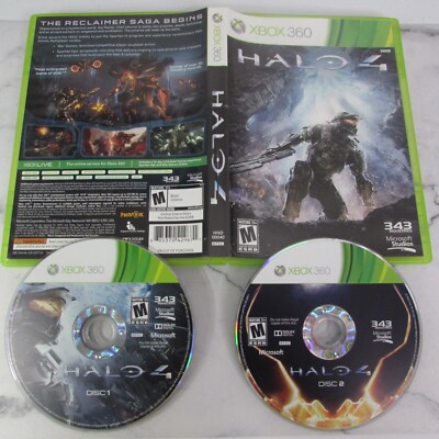 Halo 4 Sur Xbox 360 – Édition Complète 2 Disques – Testé Et Propre – 2012