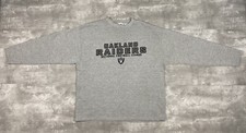 vintage 2001 OAKLAND RAIDERS NFL sweatshirt XL pullover Y2K football